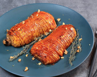 Repas de Noël : ce butternut rôti façon hasselback est l'accompagnement parfait pour sublimer votre viande ou poisson