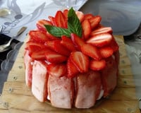 Charlotte aux fraises