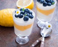 Une petite verrine délicieuse alliant le frais et le citronné.