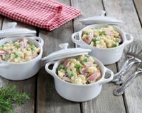 Des coquillettes façon gratin de pâtes revisité. Rapide et délicieux !