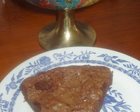 C'est un bon gâteau au chocolat, fondant.