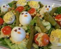 Une salade fraîcheur pour Pâques bien sûr