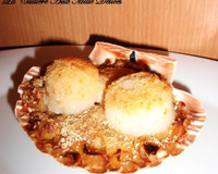 Coquille Saint-jacques sur fondue de poireaux