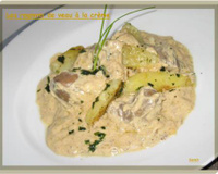 Rognons de veau à la crème