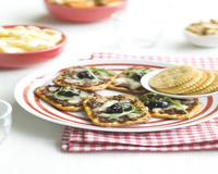 Pragmatiques crackers façon pizza