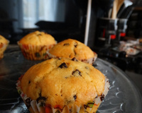 Muffins aux pépites de chocolat express et sans souci