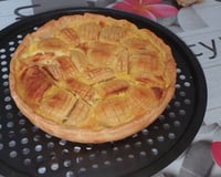 Tarte alsacienne aux pommes, tout est dans le flan
