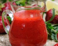 Vinaigrette à la fraise