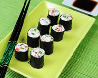 Les makis sont délicieusement fondants et parfumés aux saveurs de Provence...
Une recette réalisée par Isa-Marie du blog "Grelinette & Cassolettes".