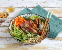 Bô bun au Magret de Canard et crudités