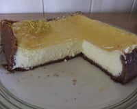 Cheesecake miroir au citron