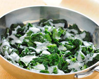 Épinards à la crème