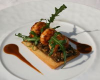 Entrée à tonalité asiatique