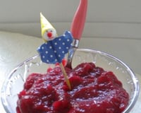 Compote pommes / mûres
