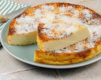 Le flan pâtissier magique sans lactose au lait d’avoine et à la vanille bourbon