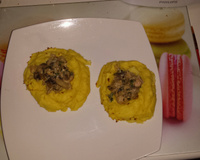 Nids de pommes de terre à la forestière