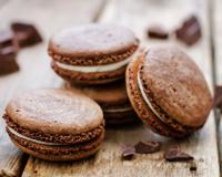 Voici une nouvelle recette de macaron que je viens de tester... le bounty.