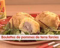 Boulettes de pommes de terre farcies