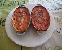 Gratin de poisson à la polenta