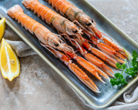 Langoustines grillées au barbecue
