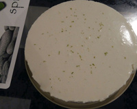 Cheesecake sans cuisson au citron vert