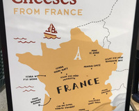 La carte des fromages français vue par les américains