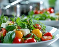 Les 10 meilleures recettes de salades avec des tomates !