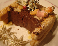 Bûche aux 2 chocolats