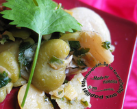 Mijoté de fèves et d'artichauts à l'ail et au coriandre