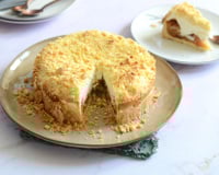 Gâteau soufflé aux pommes