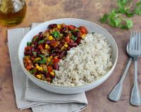 Un chili végétarien plein de saveurs !