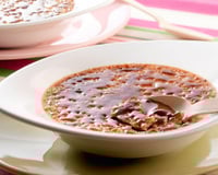 Crème au chocolat façon crème brûlée