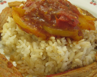 Escalopes de jambon à la mexicaine