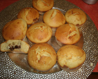 Muffins fourrés au nutella