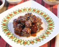 Araignée de porc à l'asiatique