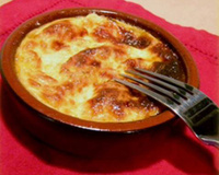 Clafoutis salé bacon-reblochon