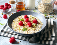 Porridge aux flocons d'avoine