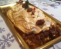 Bûche meringuée