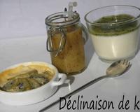 Une assiette de desserts à base de kiwi pour faire le plein de vitamines.