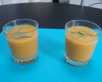 Velouté de carottes à l'estragon