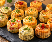 Prêts en 10 minutes et avec 3 œufs : ces mini-flans salés express vont devenir les stars de vos apéros d'été