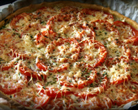 Tarte au thon et aux tomates simple