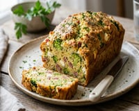 Cake aux brocolis et au feta