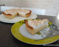 Tarte au citron meringuée au lait concentré sucré