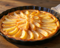 Tarte aux pommes fondante à pâte sablée