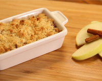Crumble aux pommes
