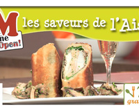 Turbot croustillant aux champignons, écume de champagne