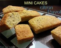 Une tuerie ces petits cakes ! J'adore l'alliance du citron et des graines de pavot.
