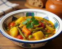 Tajine de légumes traditionnel