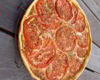 Quiche au thon et à la tomate facile